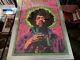 Psychedelic 1967 The Experienced Black Light Poster Joe Roberts Jr Jimi Hendrix