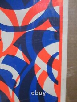 Psychedelic Craig Vintage Poster 1970's black light 20273