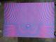 Psycho Sun Black Light Poster Vintage 1970's C2632