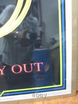 Puff Daddy & the Family NO way Velvet Black Light Poster 1997 flocked Inv#G1226