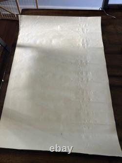 RARE BLACKLIGHT POSTER 32 NOS Vtg 70s Flocked NOS Ghost Ship