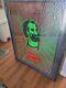 Rare Blacklight Poster Zig Zag Man Enjoy 70's Vintage Poster 37x49. Extra Large