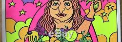 RARE H R Pufnstuf Different Poster Mama Cass Black Light Poster 1970 Nice/Rolled