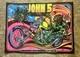 Rare John 5 Anaheim Nov. 17 2018 Blacklight Felt Poster 17 X 24 Zombie Manson