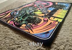 RARE John 5 Anaheim Nov. 17 2018 Blacklight Felt Poster 17 x 24 Zombie Manson