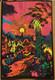 Rare Original 1969 Lost Horizons Blacklight Poster E. A. Mattila Graphics West