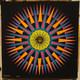 Rare Original 1970 Peace Explosion Blacklight Poster Mark Zaporozny Directional