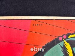 RARE Vintage 1968 Walter Bomar EVE Blacklight Poster Dream Merchants 23x35