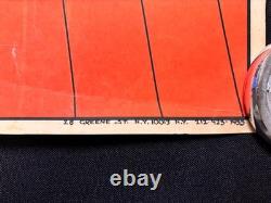 RARE Vintage 1968 Walter Bomar EVE Blacklight Poster Dream Merchants 23x35