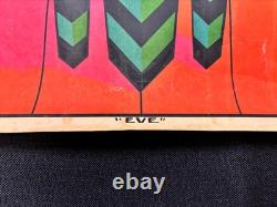 RARE Vintage 1968 Walter Bomar EVE Blacklight Poster Dream Merchants 23x35