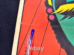 RARE Vintage 1968 Walter Bomar EVE Blacklight Poster Dream Merchants 23x35