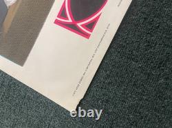 RARE Vintage 1972 Artko Moses With The Law Black light Poster Retro psychedelic