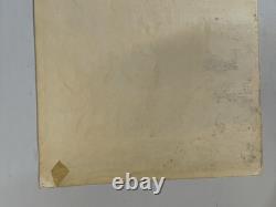 RARE Vintage 1972 Velva-Print Blacklight Poster Felt Velvet PP405 UNICORNS 35x23