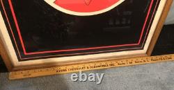 RARE Vintage 1980 ORIGINAL Lynrd Skynrd Velvet Blacklight poster