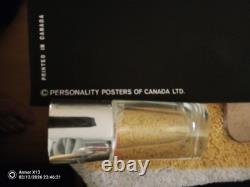 RARE Vtg 70's BLACKLIGHT Personality Poster'PINK PUSSY CAT SIGNED MICHEL ANT