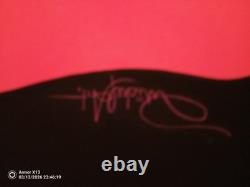 RARE Vtg 70's BLACKLIGHT Personality Poster'PINK PUSSY CAT SIGNED MICHEL ANT