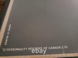RARE Vtg 70's BLACKLIGHT Personality Poster'PINK PUSSY CAT SIGNED MICHEL ANT