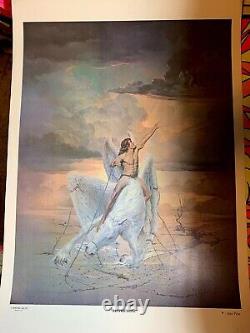 RESTRICTIONS 1973 VINTAGE ORIGINAL ART POSTER By JOHN PITRE 25x35