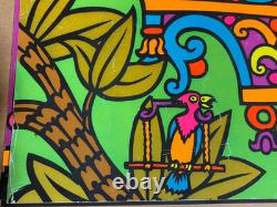 RUSSIAN BIRD HOUSE VINTAGE 1970 BLACKLIGHT THE THIRD EYE POSTER By Macbeth #120