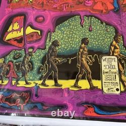 Rafael Zambrana Framed Revolution Psychedelic Pop Art Poster 1969 Counterculture