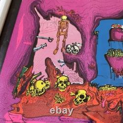 Rafael Zambrana Framed Revolution Psychedelic Pop Art Poster 1969 Counterculture