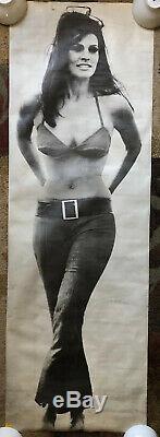 Raquel Welch Vintage Poster movie memorabilia Headshop Sexy Celebrity Pinup 60s