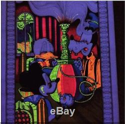 Rare 1970 Hookah Blacklight Poster Ain't Gonna Work on Dizzy's Farm No More