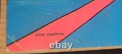 Rare 1970 Vintage Lightning Blacklight Poster The Third Eye Inc, Ny