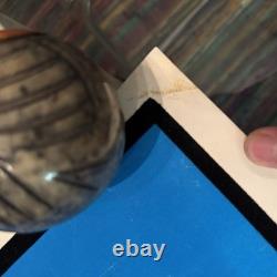 Rare 1972'Flocked' Blacklight Poster Gestalt Prayer'I Do My Thing' 35X23 Soul