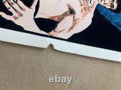 Rare Bruce Lee Blacklight Velvet Poster Kung Fu 1981