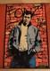 Rare Happy Days Fonz Black Light Poster