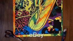 Rare Marvel Silver Surfer Black Light Poster 1971 Third Eye Jack Kirby