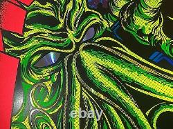 Rare Metallica Ktulu Rise Blacklight Lava Foil Poster 2020 Dirty Donny #/50