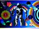 Rare? Original? 1969? Fly Carefully? Psychedelic Blacklight Poster? Apollo Astronaut