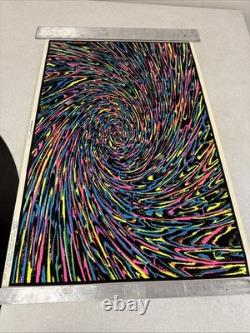 Rare Original 1992 Mesmerized #1619 Blacklight Poster 23x 35 Scorpio