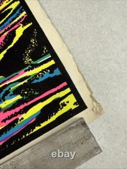Rare Original 1992 Mesmerized #1619 Blacklight Poster 23x 35 Scorpio