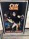 Rare Ozzy Ozbourne Diary Of A Madman Blacklight Poster Vintage