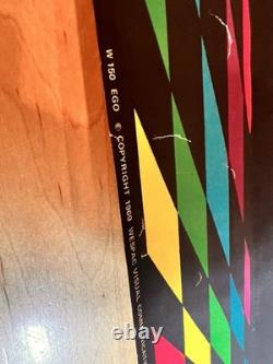 Rare VTG 1969 Wespac Nancy Parker Peacock Black Light Poster 26x22