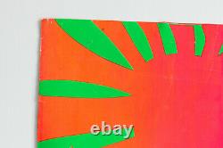 Rare Vintage 1960's 1970's Earl Newman Black Light Poster PERSPECTIVE Hippy