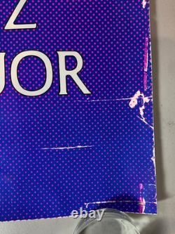 Rare Vintage 1972 Schlitz Malt Liquor Comes On Bold 20x30 Blacklight Poster