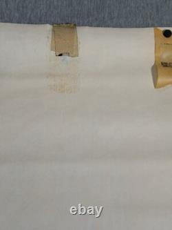 Rare Vintage 1972 Velva-Print PP 14-15 Indian Chief Velvet Blacklight Poster