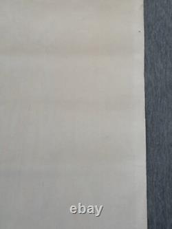 Rare Vintage 1972 Velva-Print PP 14-15 Indian Chief Velvet Blacklight Poster