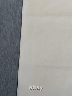 Rare Vintage 1972 Velva-Print PP 14-15 Indian Chief Velvet Blacklight Poster