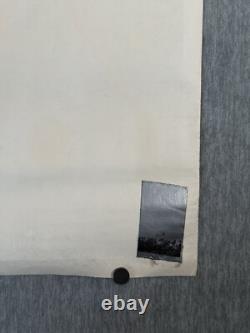 Rare Vintage 1972 Velva-Print PP 14-15 Indian Chief Velvet Blacklight Poster