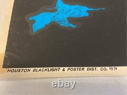 Rare Vintage ATTILA'S MATE Blacklight Poster 1969 Houston Blacklight Inc Nice