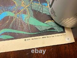 Rare Vintage Black Light Poster1972 Come fly away with me AA Sales PP-1301 11x17