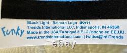Rare Vintage DC Comics Black Light BATMAN Logo # 5911 Funky Poster 23 x 35
