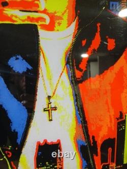 Rare Vintage Eminem Black Light Poster Slim Shady 35 X 23 Rap 9951 Bravado