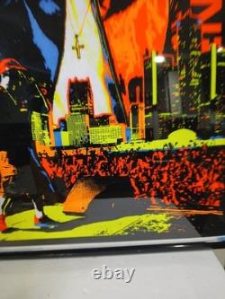 Rare Vintage Eminem Black Light Poster Slim Shady 35 X 23 Rap 9951 Bravado