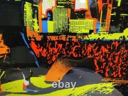 Rare Vintage Eminem Black Light Poster Slim Shady 35 X 23 Rap 9951 Bravado